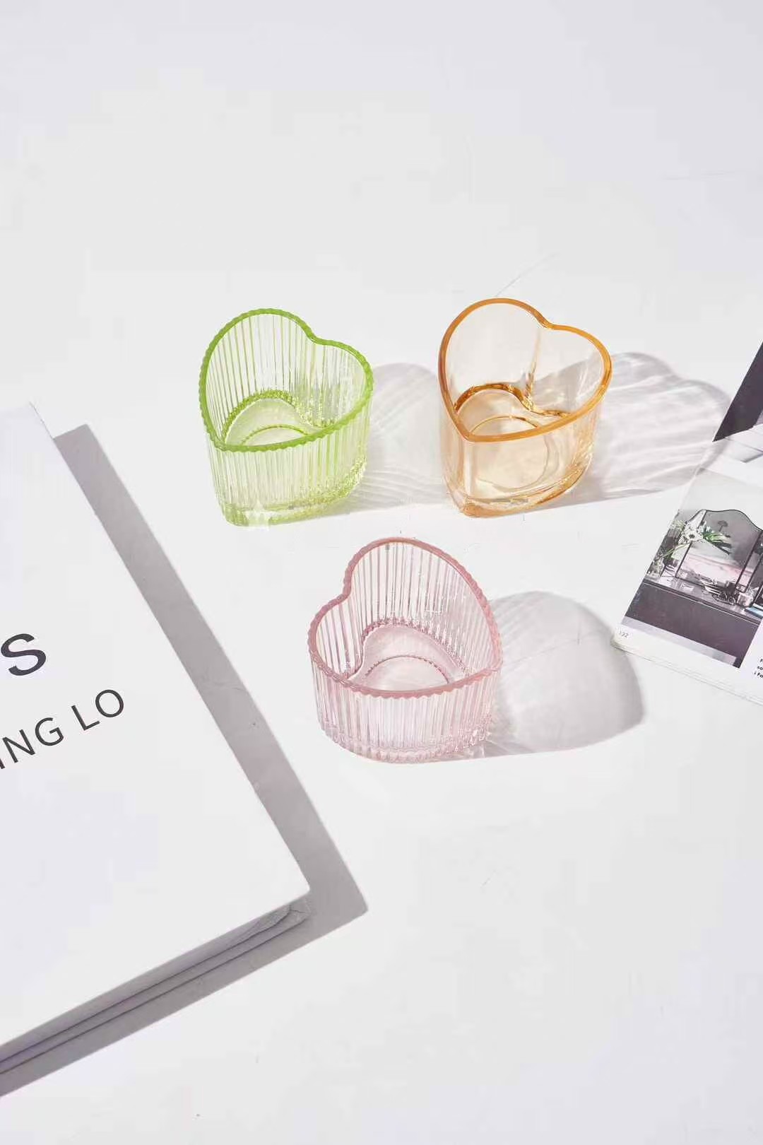 Sealbhóir coinnle gloine grámhar Sealbhóir coinnle gloine grámhar