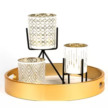 Sealbhóir coinnle gloine patrún só Sealbhóir coinnle gloine patrún só