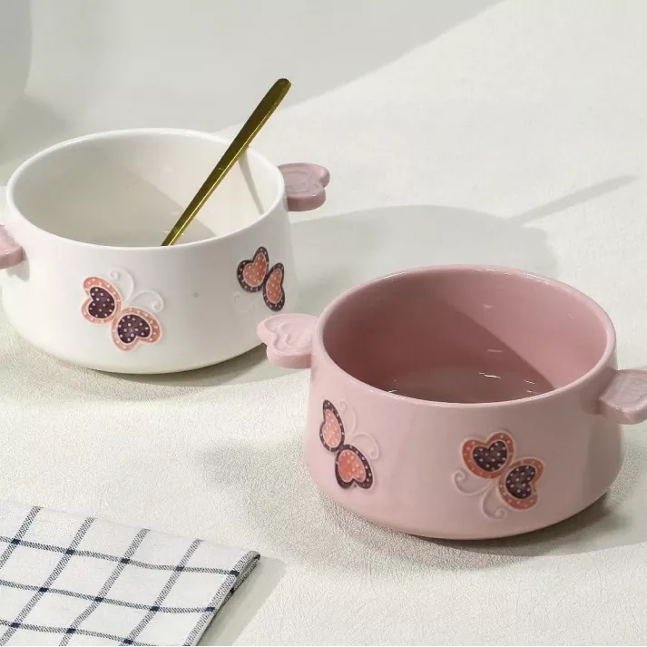 Babhla ceirmeach atá sábháilte le lámh-phéinteáil mhiasniteoir