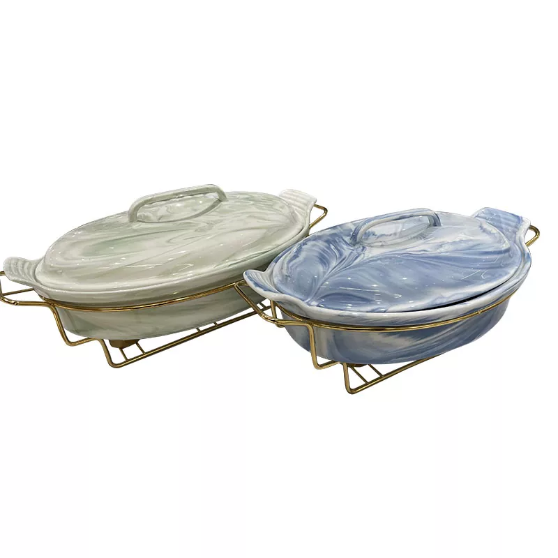 Pláta ceirmeach marbling galánta Pláta ceirmeach marbling galánta