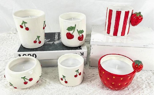 Super Adorable Ceramic Candle Jar