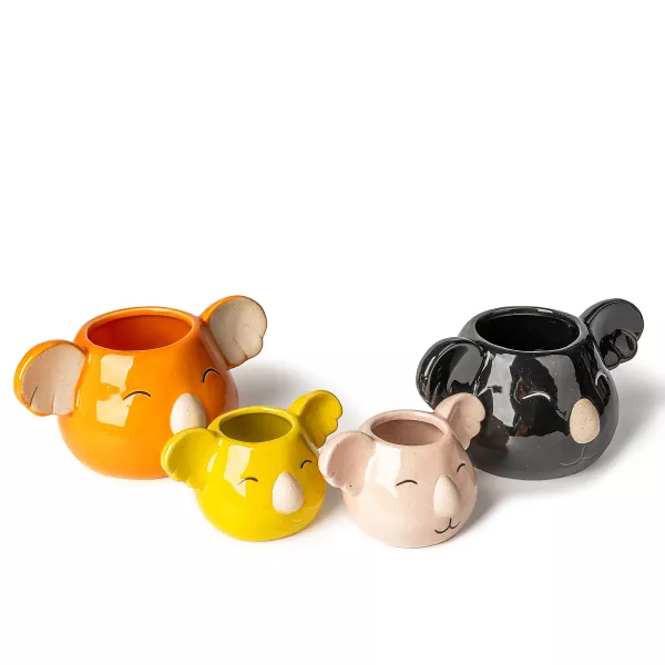 Sealbhóirí Coinnle Ceirmeacha Koala-chruthach