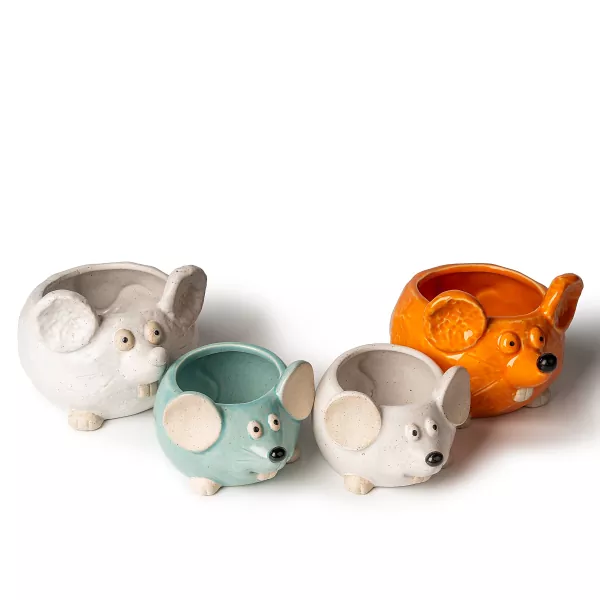 Sealbhóirí Coinnle Ceirmeacha Múnlaithe Luiche